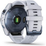 Часы GARMIN FENIX 7X SAPPHIRE SOLAR MINERAL BLUE DLC TITANIUM WITH WHITESTONE BAND 11152