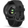 Часы GARMIN VIVOMOVE TREND с безелем серого цвета с черным корпусом и силиконовым ремешком 010-02665-00