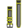 Ремешок GARMIN EPIXPRO (G2) 22MM QUICKFIT LIME/GRPHT SILCN BND 010-13280-03
